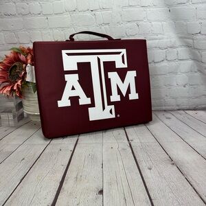 logo brands Texas A&M aggies Maroon Stadium Seat Cushion collegiate sports
